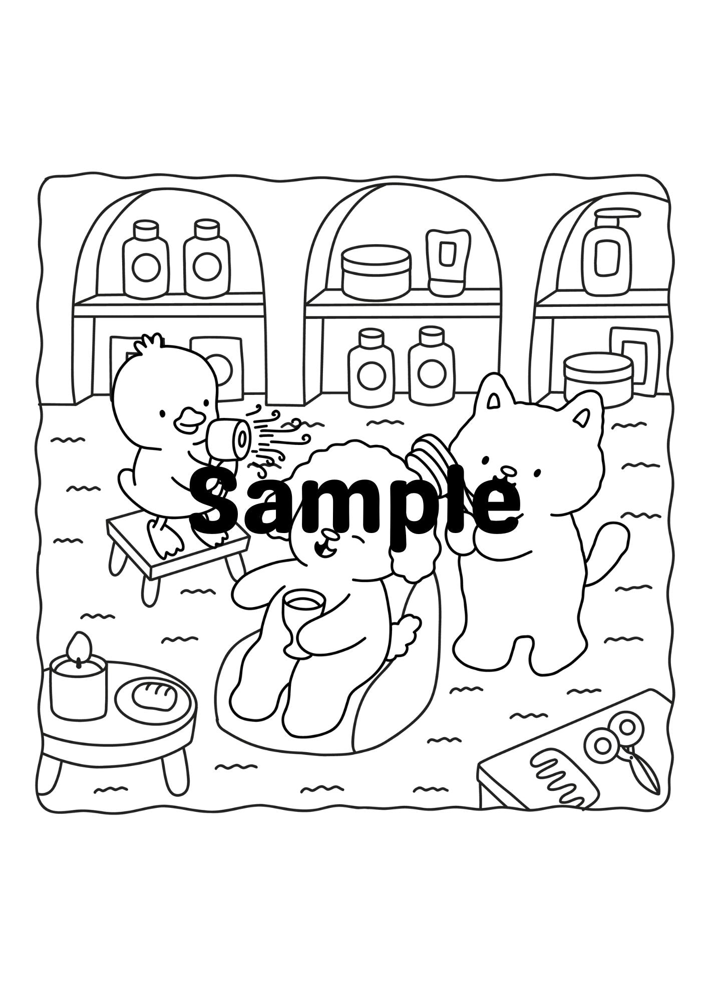 Spa Day - Print Yourself