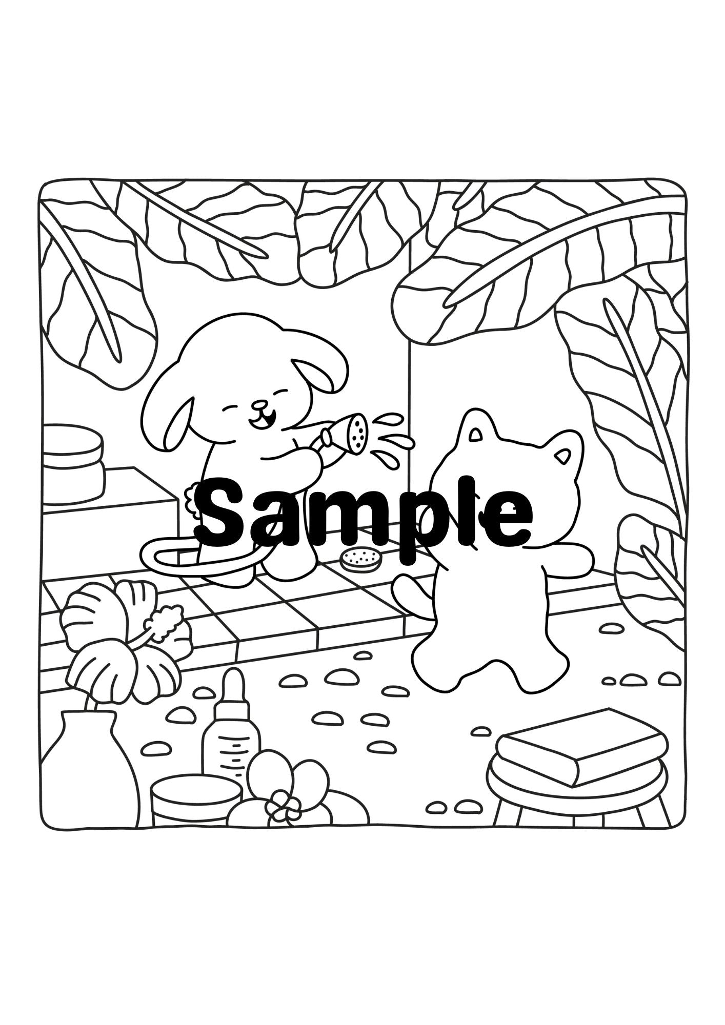 Spa Day - Print Yourself