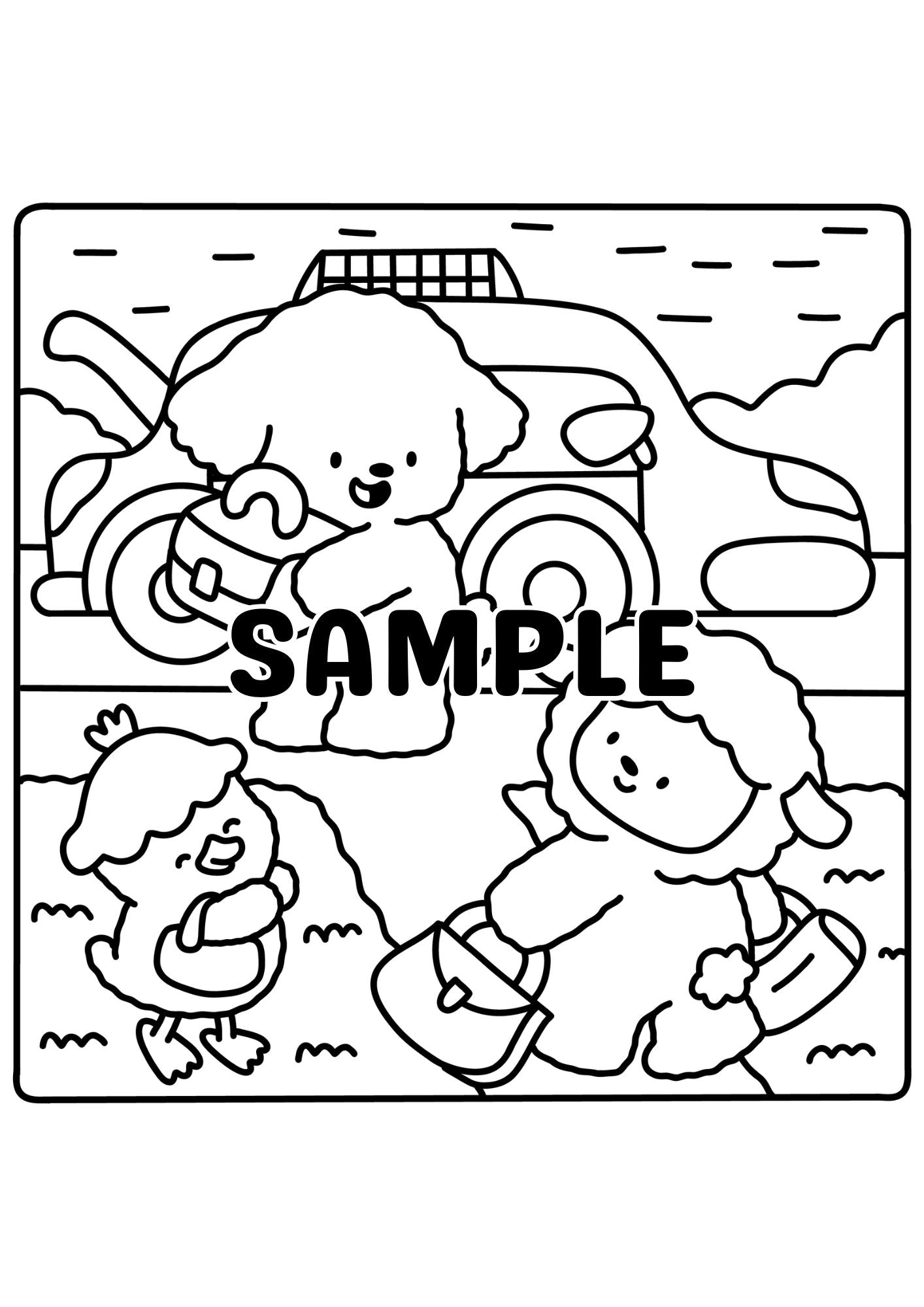 Holiday Friends - Print Yourself