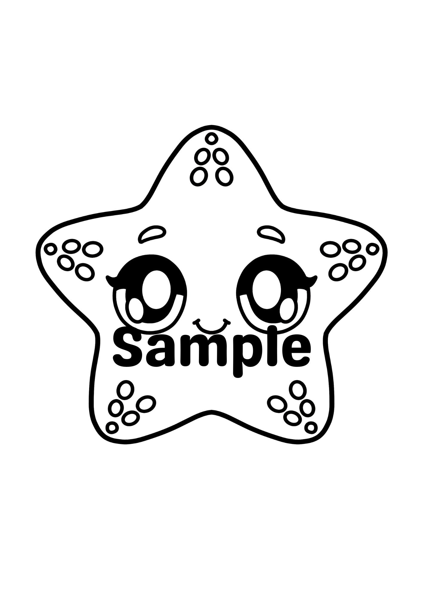 Sea Animals 1 - Print Yourself
