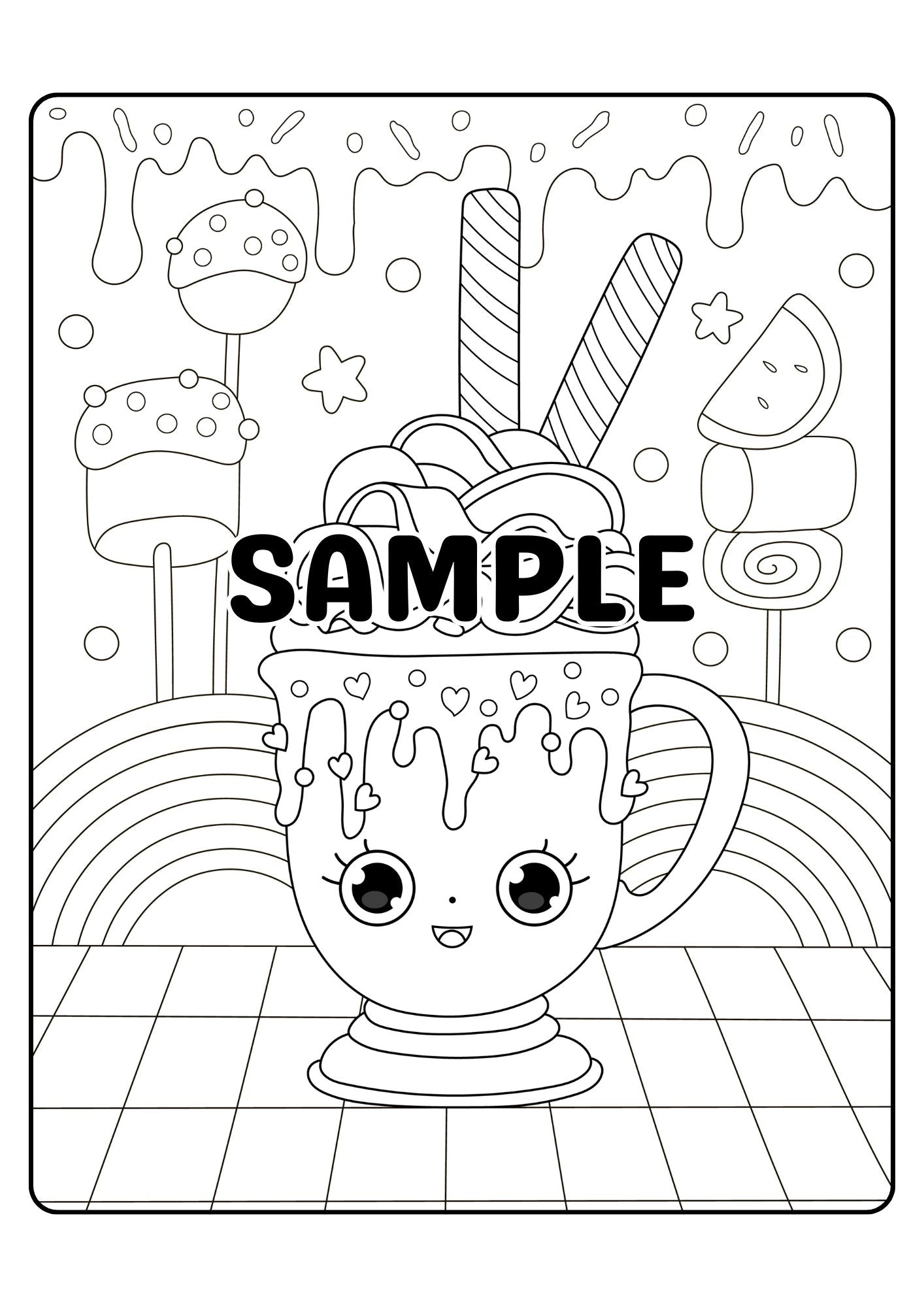Candy and Sweets - Print Yourself
