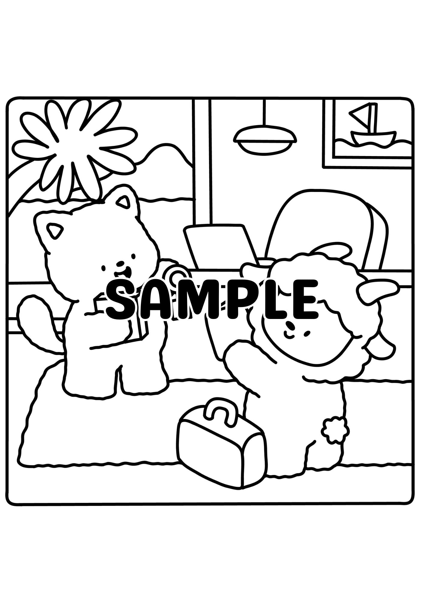 Holiday Friends - Print Yourself