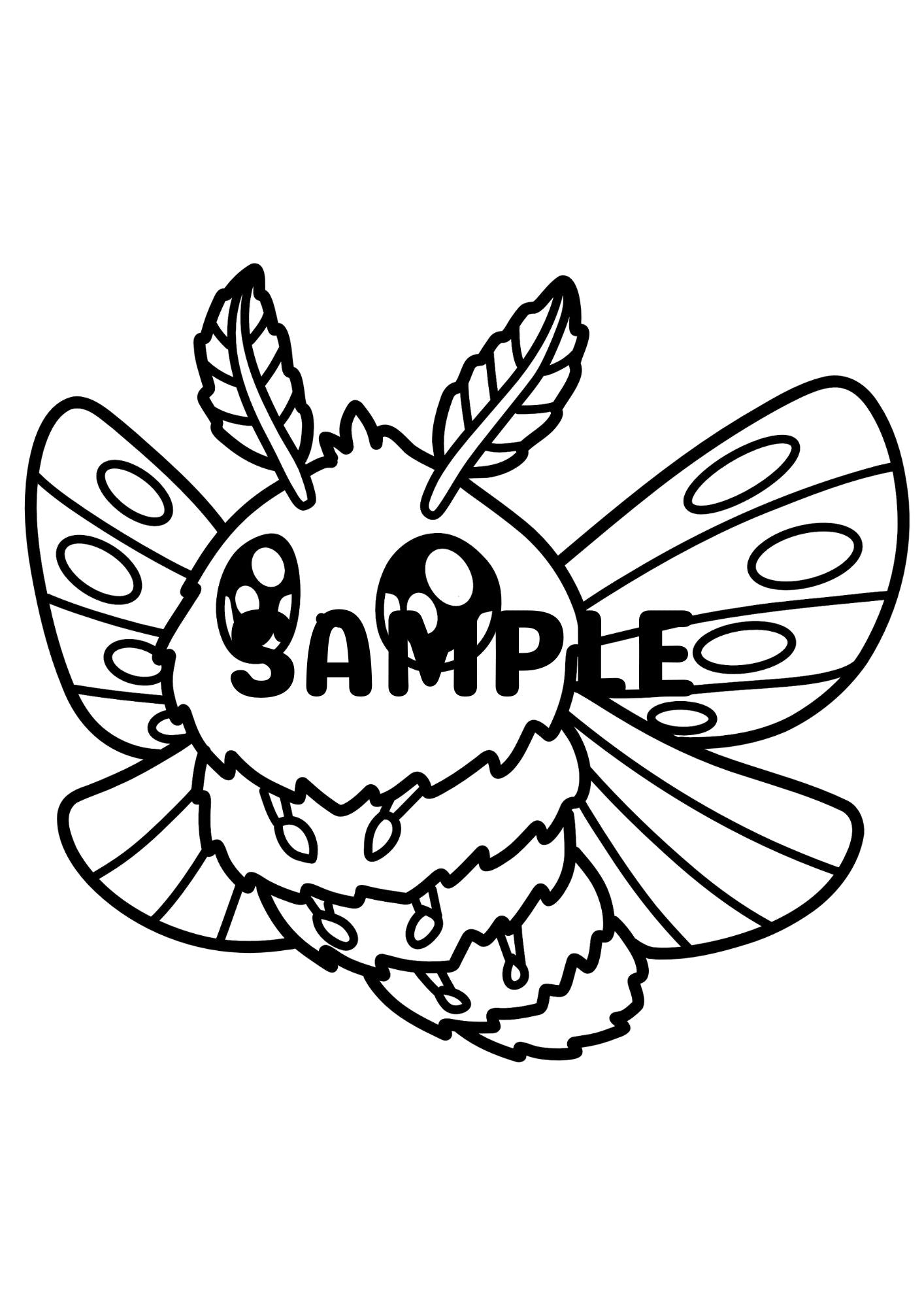 Cute Insects 1 - Print Yourself