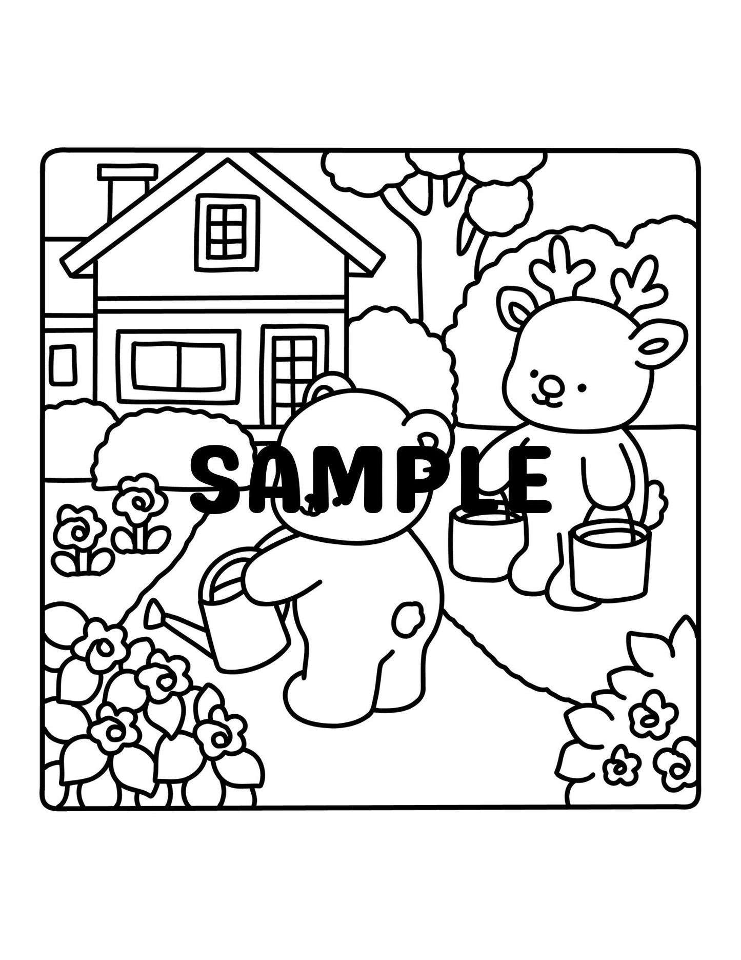 Garden Fairy Tale - Print Yourself
