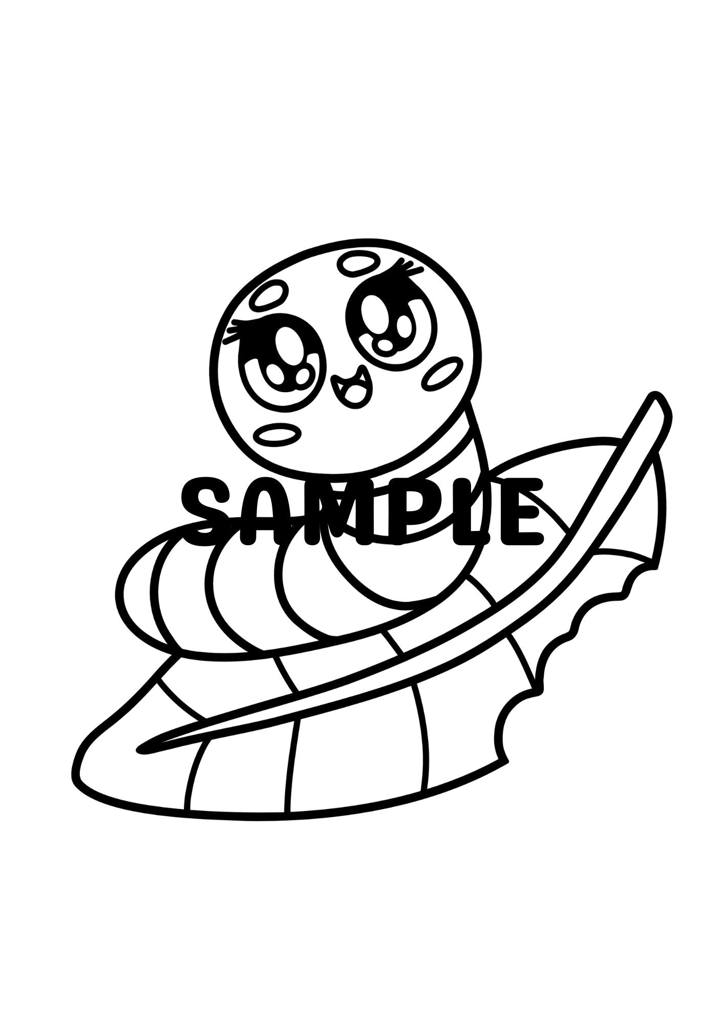 Cute Insects 1 - Print Yourself