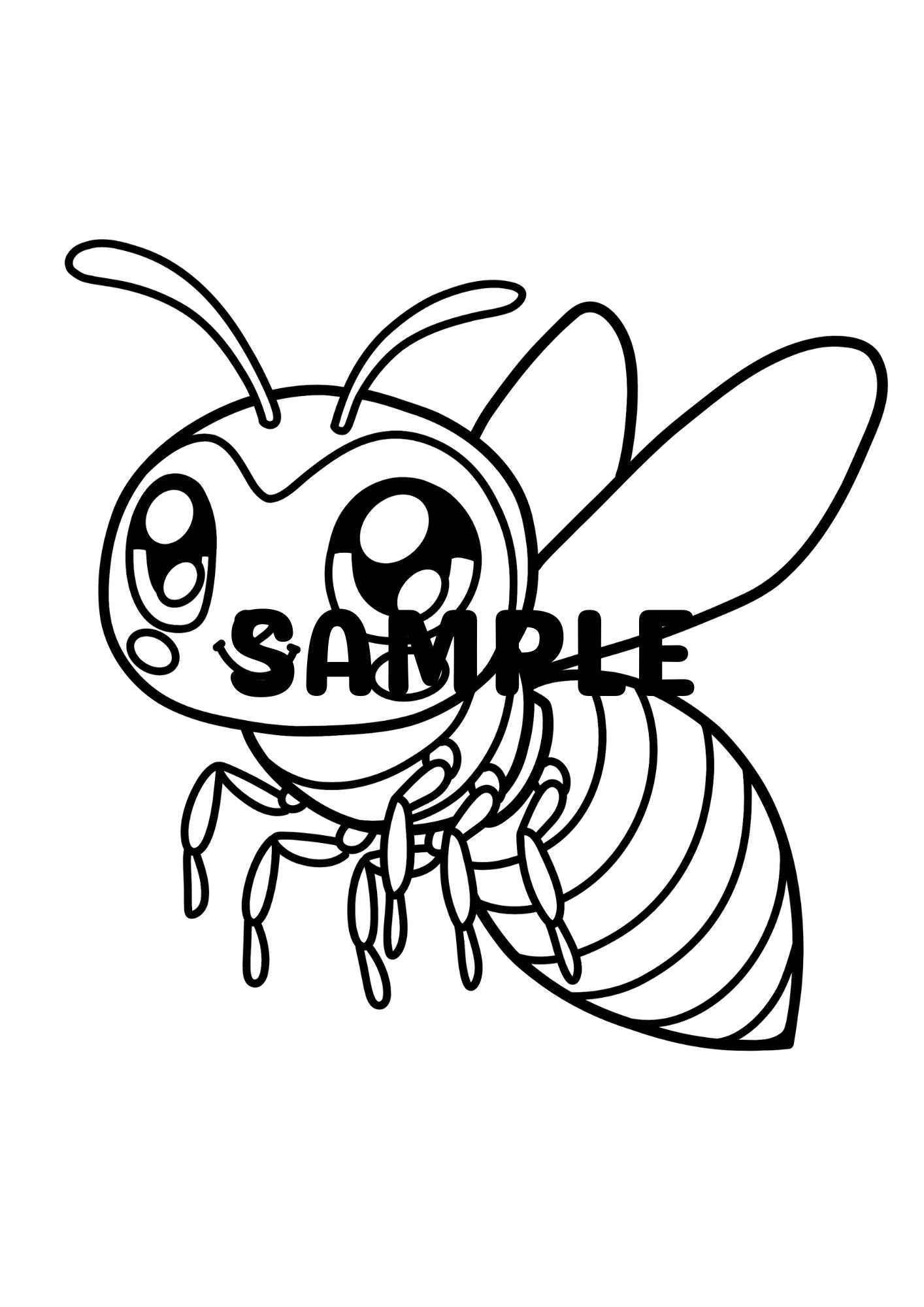 Cute Insects 1 - Print Yourself