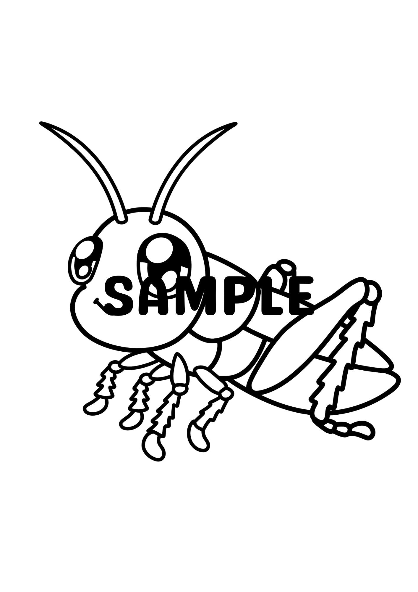 Cute Insects 2 - Print Yourself