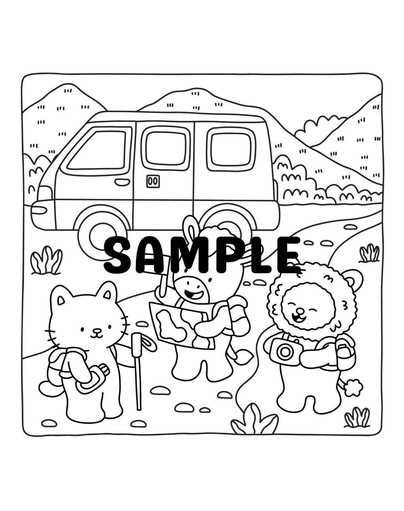 Road Trip Friends - Print Yourself