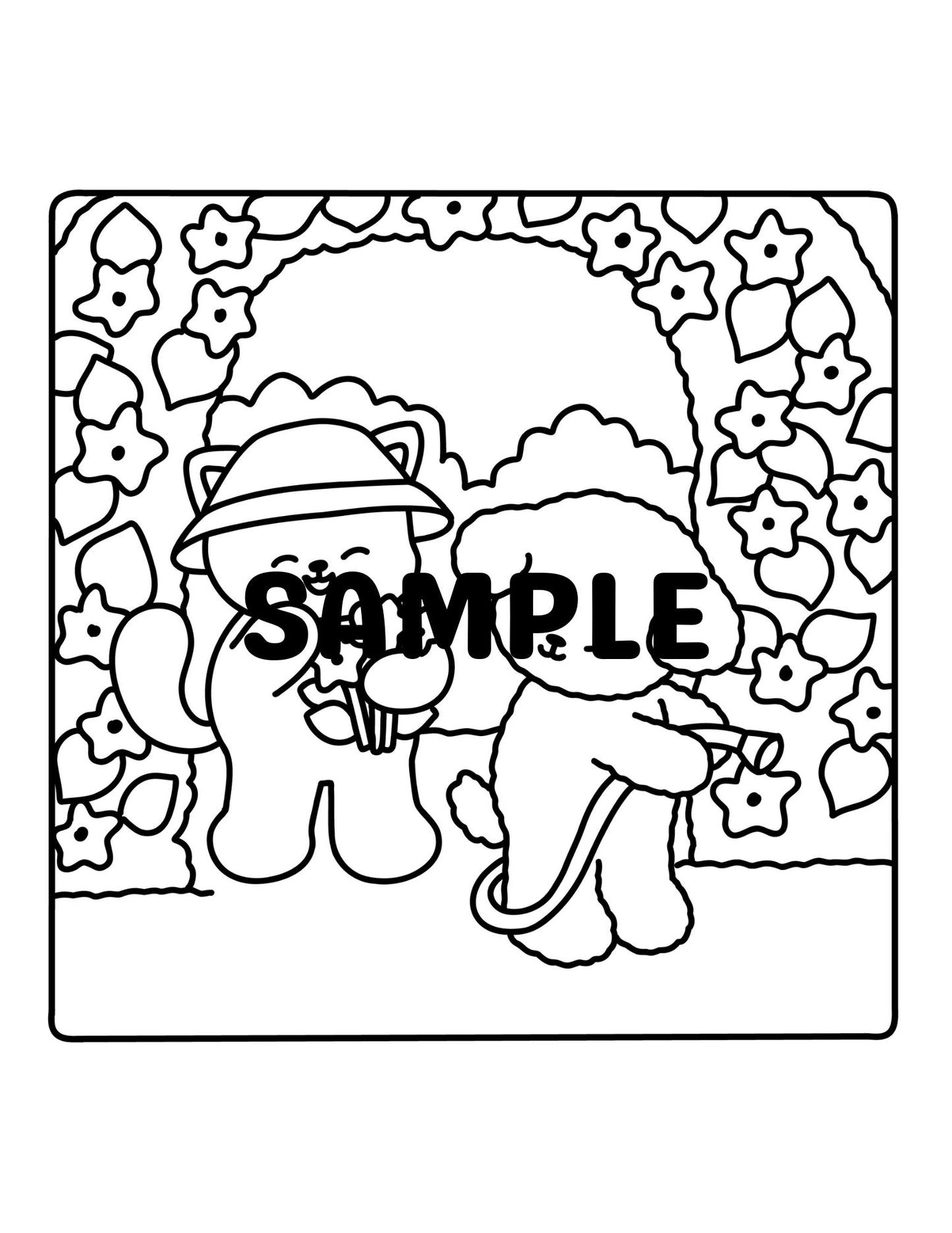 Friends in the Garden - Print Yourself