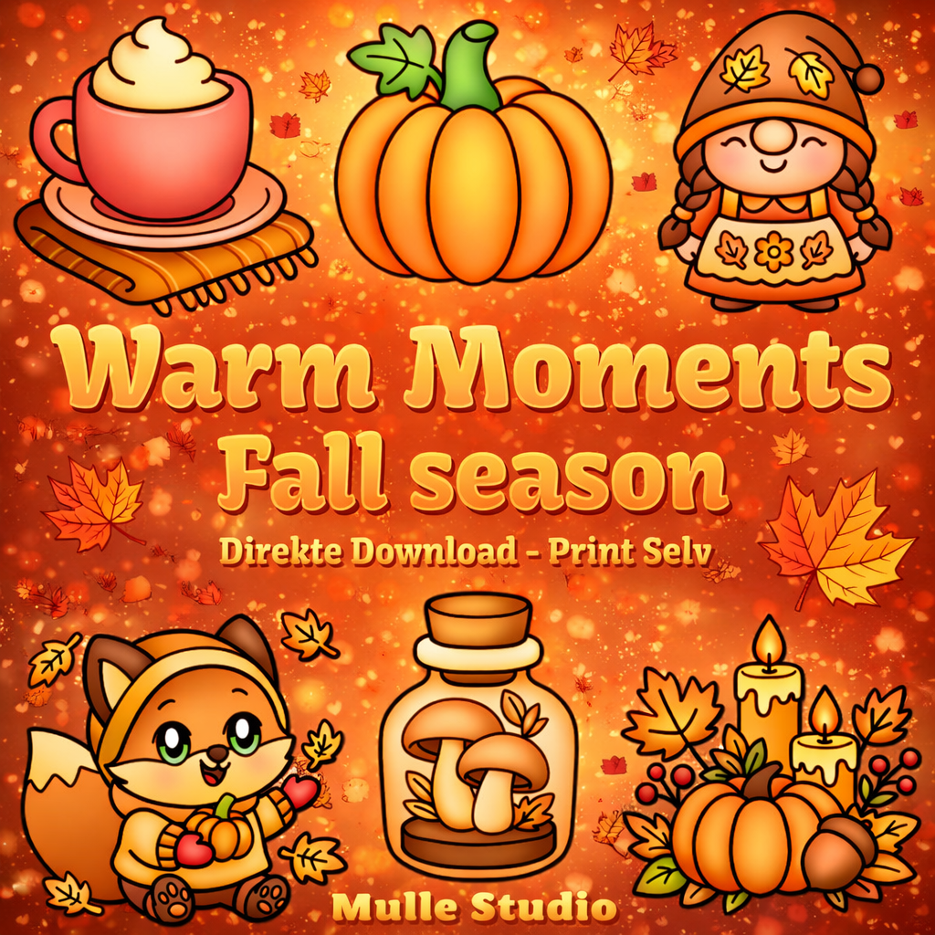 Warm Moments – Fall Season | Print-selv