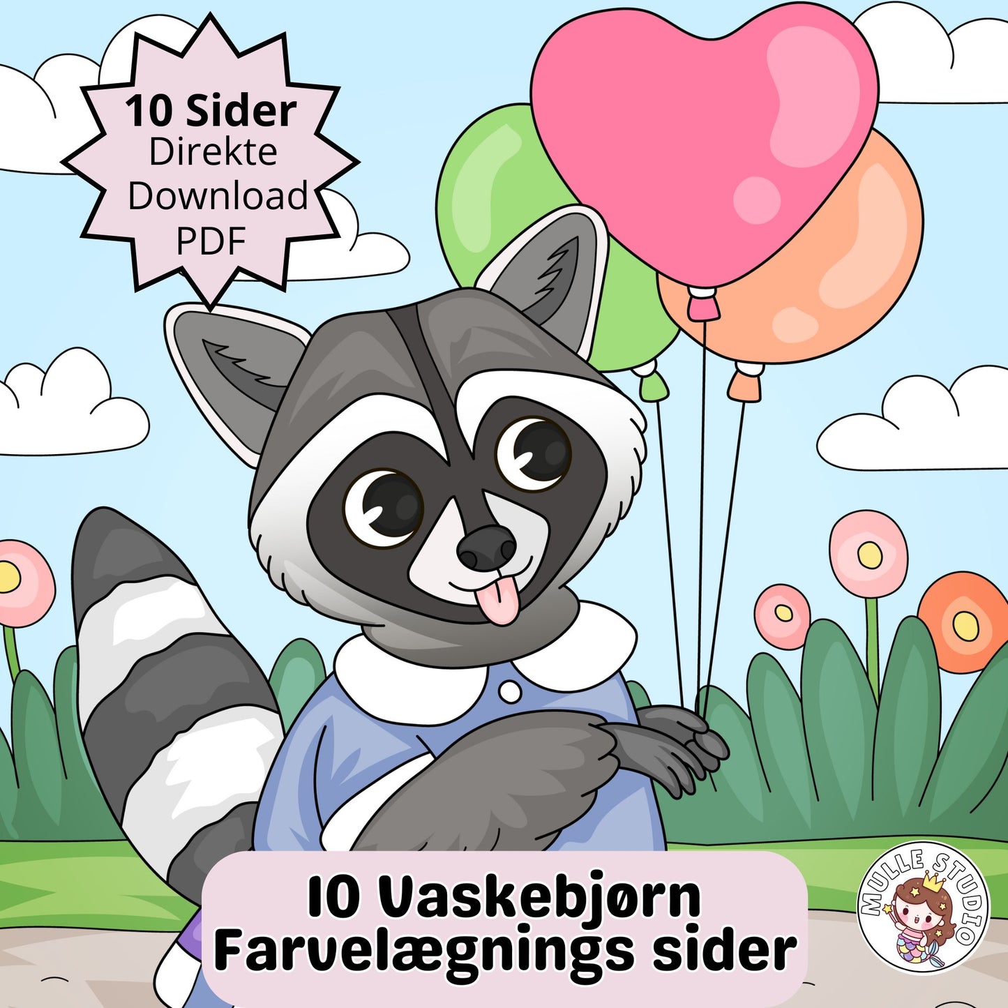 Raccoons 1 - Print yourself