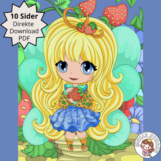 Fairies Magic Coloring Pack - Print Yourself