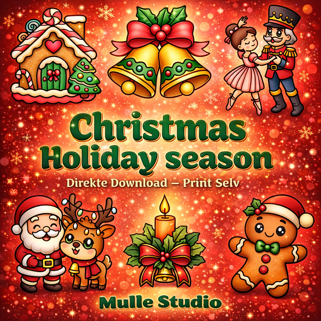 Christmas Holiday Season | Print-selv