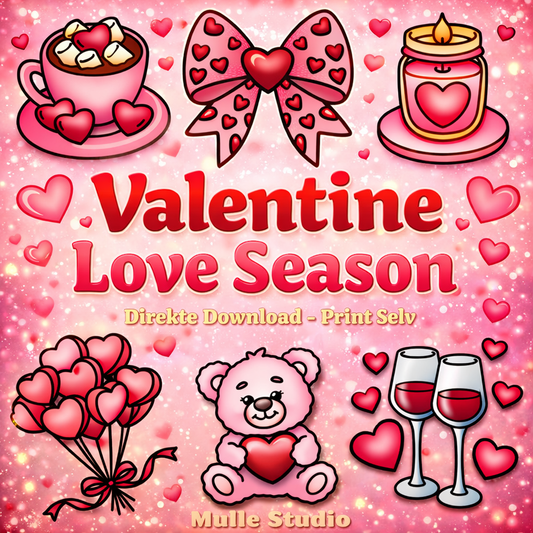 Valentine Love Season - Print Selv