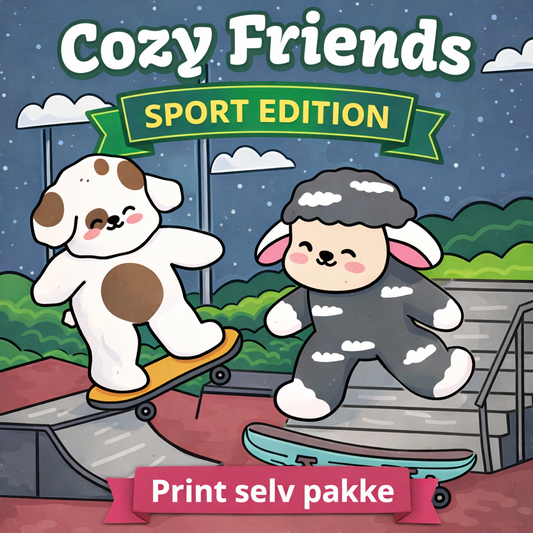 Cozy Friends Sport Edition - Print selv