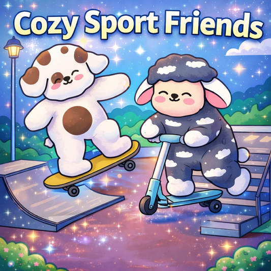 Cozy Friends Sport Edition - Print selv