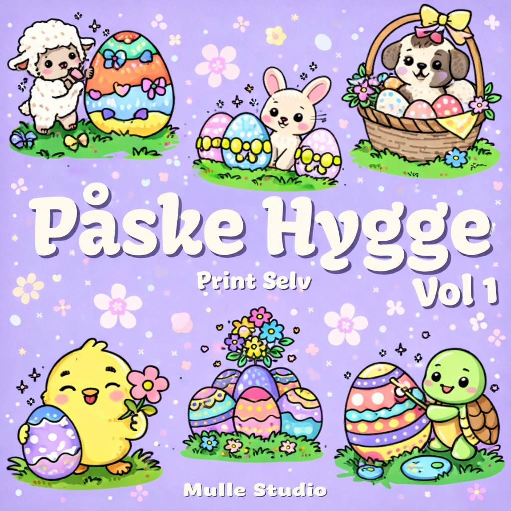 Påske Hygge Vol 1 - Print selv Bold & Easy